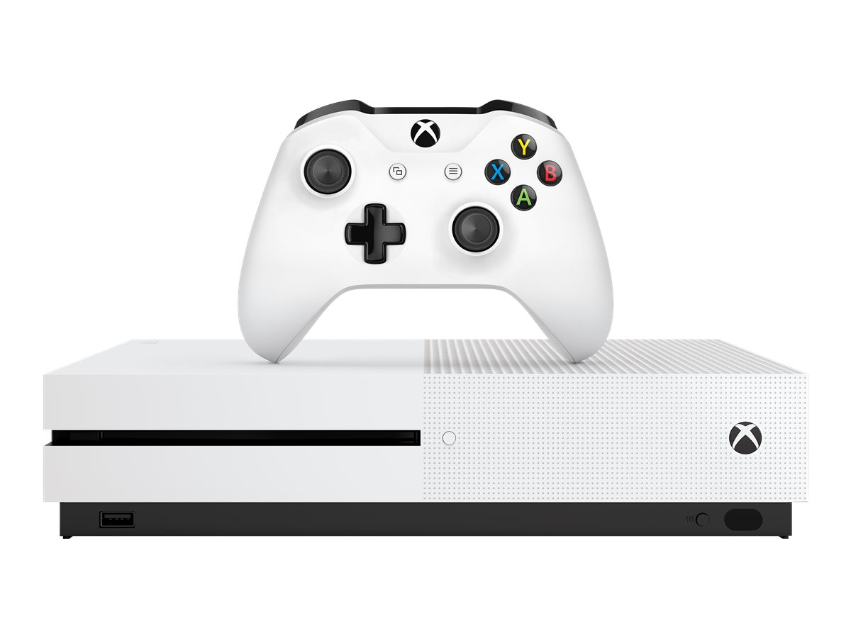 Microsoft Xbox One S - Spielkonsole - 4K - HDR