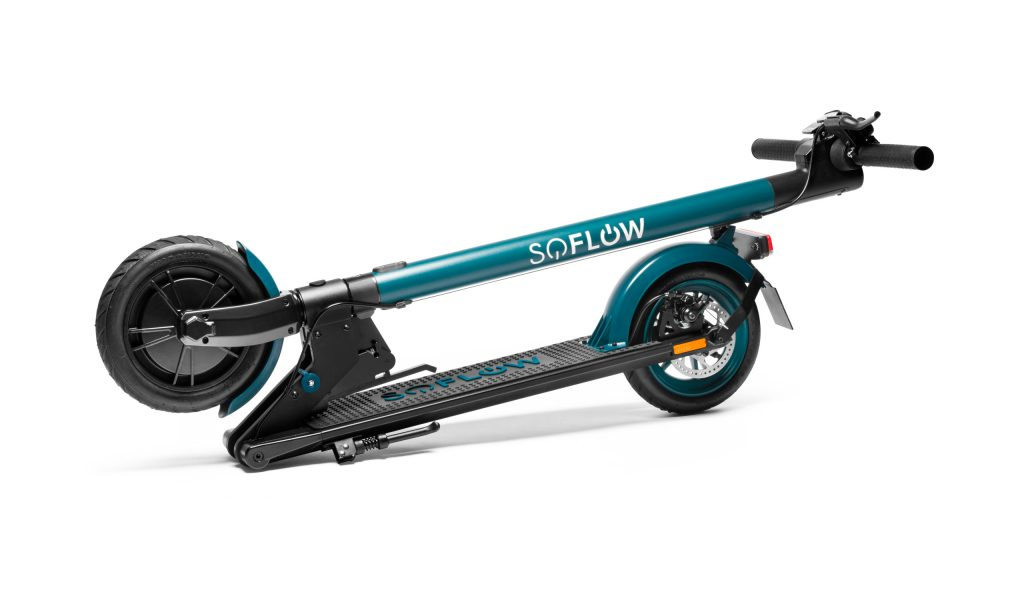 SoFlow So-Flow SO1 Pro, Klassischer Roller, 20 km/h, 100 kg, Beide Geschlechter, Schwarz, Blau, 2 Rad/Räder